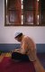 Burma: Haw Muslim man and in the mosque at Tachilek, Shan State, Burma